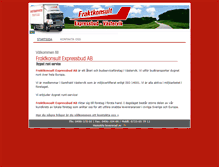 Tablet Screenshot of fraktkonsult.com